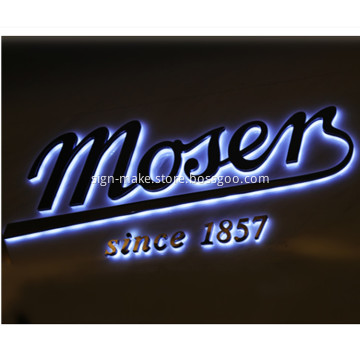 Channel Letters with Led Lights Big Signs